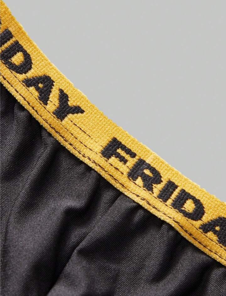 Men's Letter Jacquard Hollow-Out Briefs